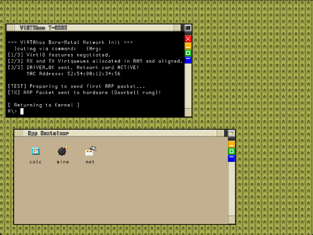 T-CORE Terminal Network Init